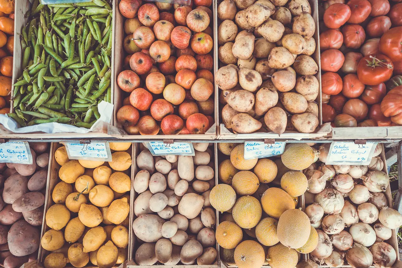 negozio di frutta e verdura